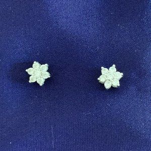 crystal stud earrings